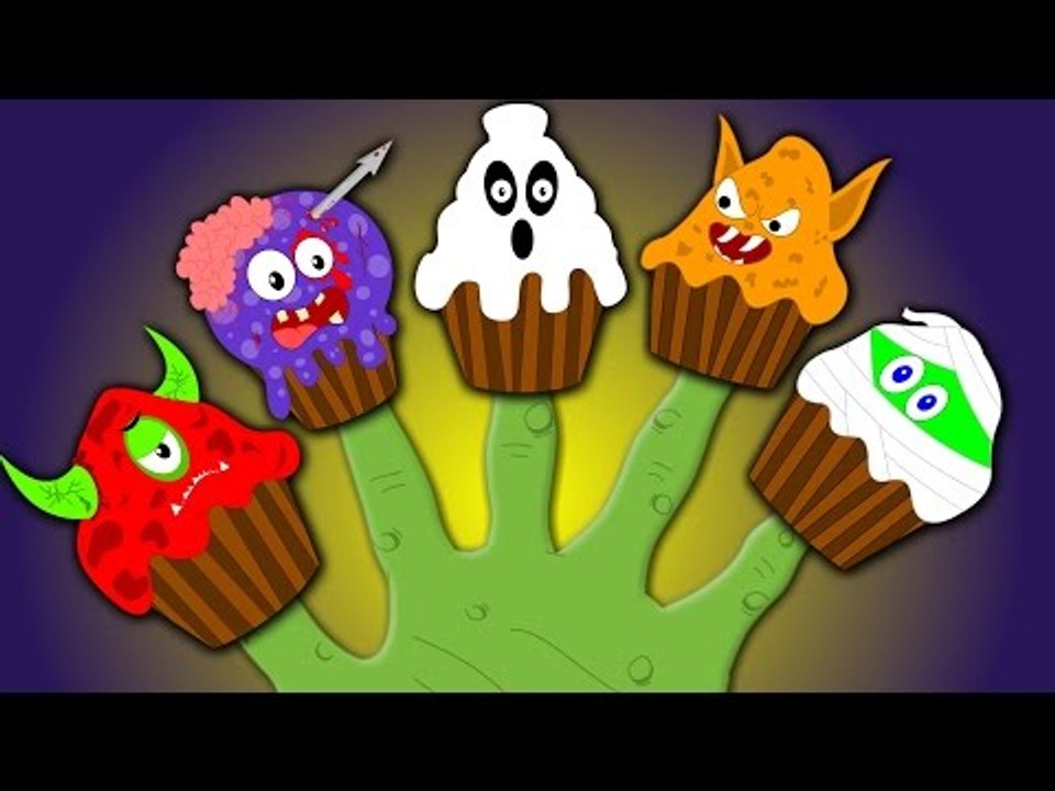 cup cake finger family | scary cup cake | nursery rhymes | kids songs