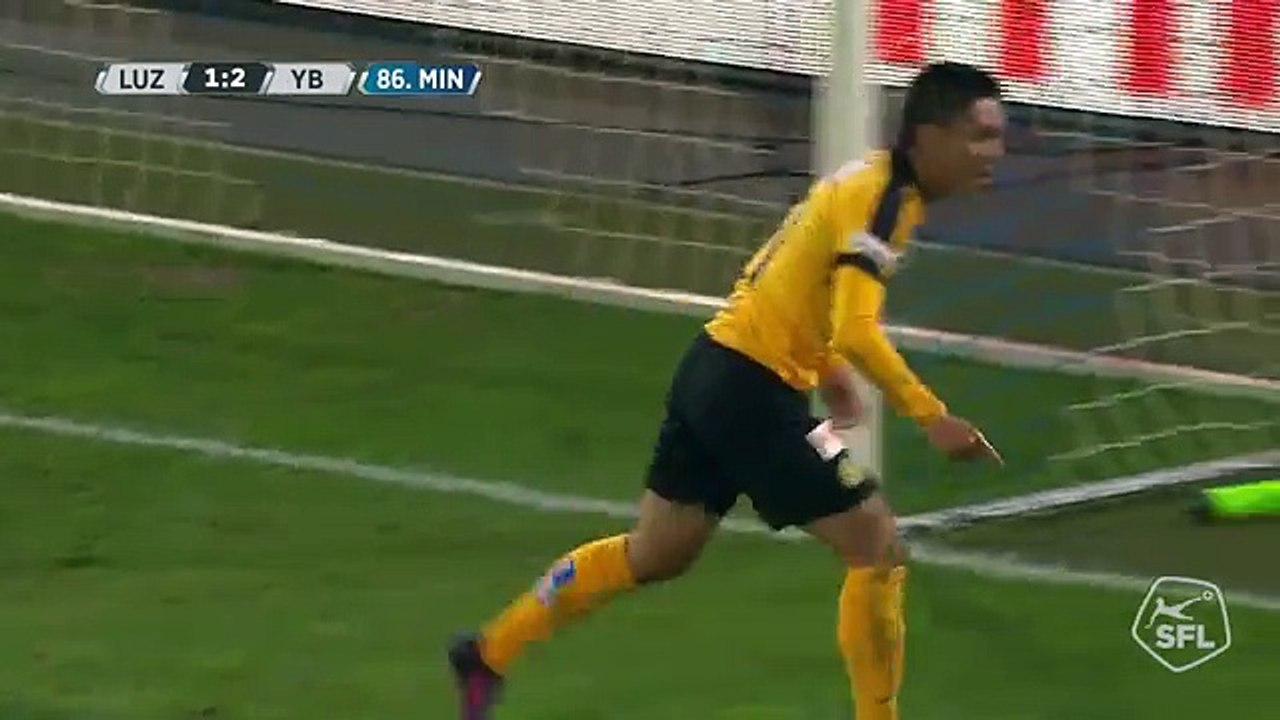 FC Luzern 1:2 Young Boys (Swiss Super League 14. Runde 2016/2017 6.November 2016)