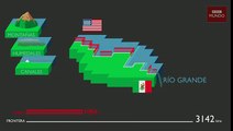 Los muros que ya separan Estados Unidos de México