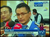 CNE realizó simulacro de sorteo de miembros de las juntas receptoras del voto