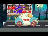 police car adventures | car wash | scary videos for children