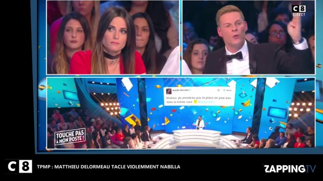 TPMP : Capucine Anav en larmes, Matthieu Delormeau la défend et tacle violemment Nabilla (Vidéo)