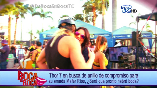 Thor 7 en busca de anillo de compromiso para su amada Mafer Ríos, ¿Será que pronto habrá boda?