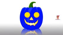 Halloween Pumpkin Crazy Colors for Children to Learn | Kids Learning Videos for Babies