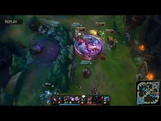 Irelia trong tay Huni trốn thoát bá đạo trước mũi cả team TSM