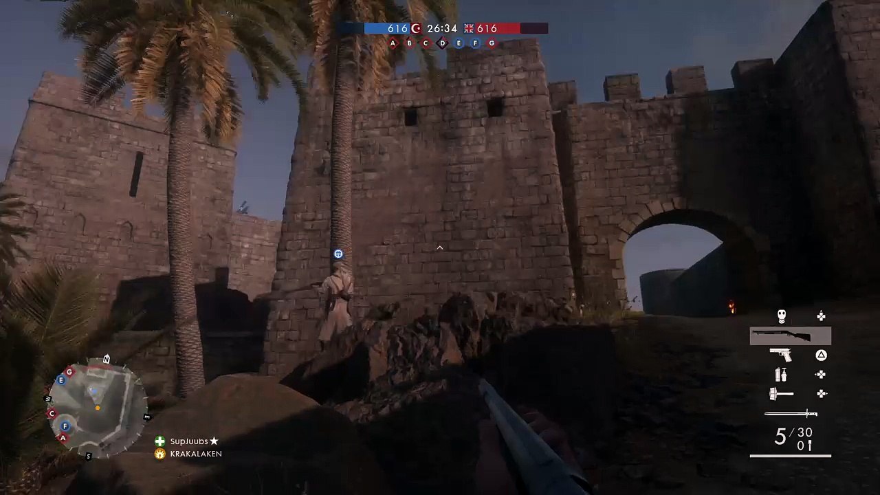 Battlefield Grenade Lob