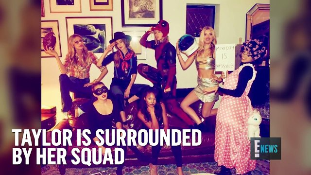 Taylor Swift Dresses Up As Deadpool for Halloween | E! News