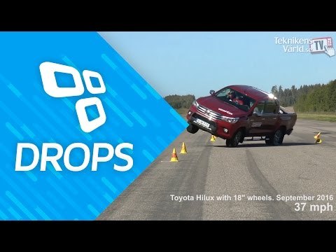 Hilux reprova em teste de segurança... Pela segunda vez - Drops