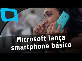 Novo smartphone básico da Microsoft - Hoje no TecMundo