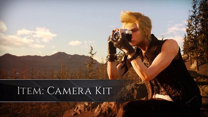 FINAL FANTASY XV- PreOrder DLC – Camera Kit (camera body and lens) - Vidéo  Dailymotion