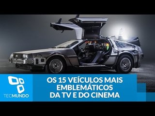 Os 15 veículos mais emblemáticos da história da TV e do cinema