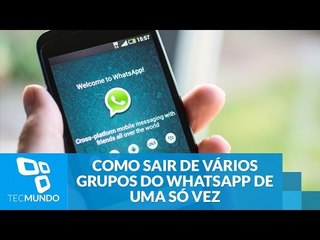 Tutorial: como sair de vários grupos do WhatsApp de uma só vez