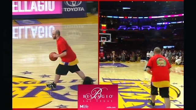 Un fan des Lakers gagne 35000 dollars en marquant un panier du milieu du terrain