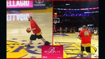 Un fan des Lakers gagne 35000 dollars en marquant un panier du milieu du terrain