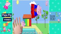 Peppa Pig Vines | Peppa Pig Candy Cat The Smoke Finger Family Nursery Rhymes Lyrics