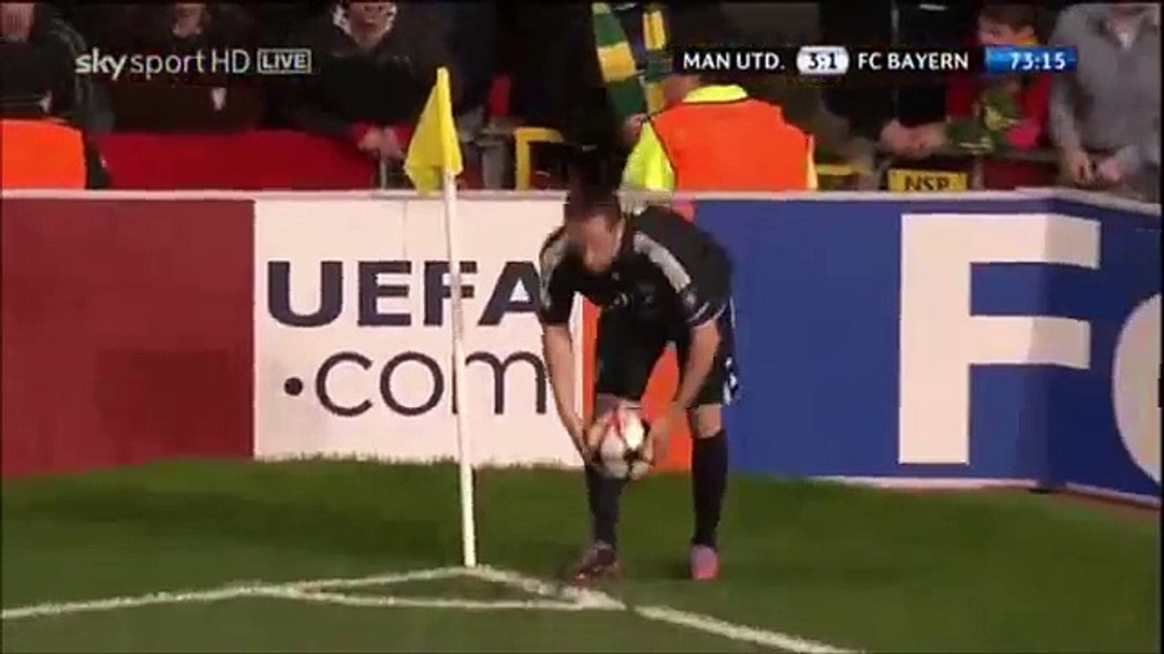 Robben v Manchester United
