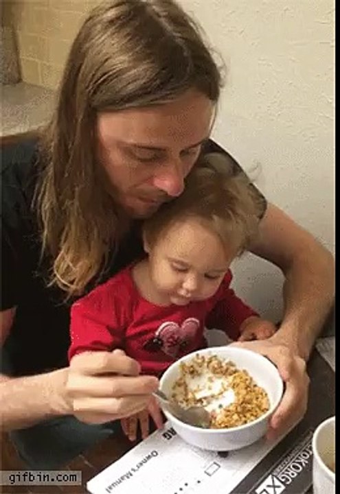 investir tout son argent dans la bouffe pour bébé