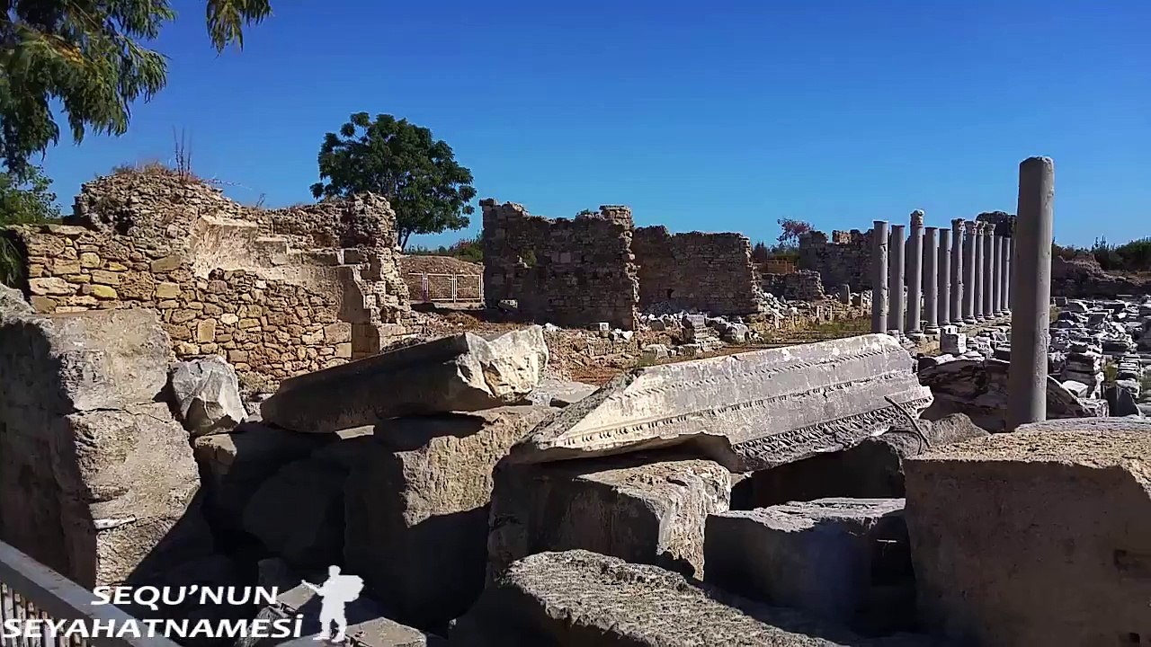 Side Gezilecek Yerler - Ticaret Agorası