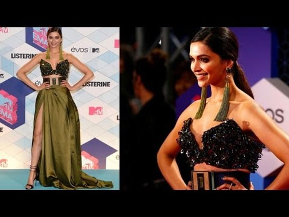 MTV EMA: Deepika Padukone Wows As She Marks Her International Red Carpet Debut