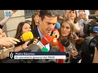Pedro Sánchez: "Antonio Hernando es un buen parlamentario"