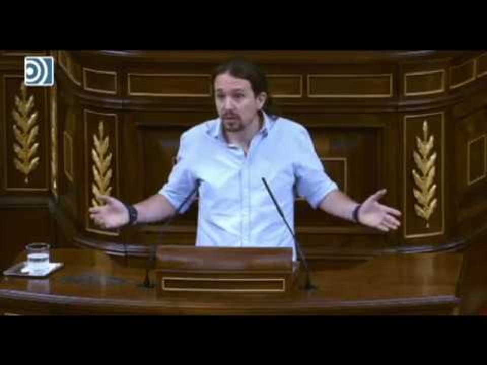 Pablo Iglesias insulta a los diputados: "Potenciales delincuentes"