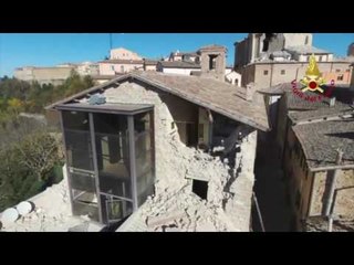 Camerino (MC) - Porta Giovanni Maltese e vicolo degli Orti (02.11.16)