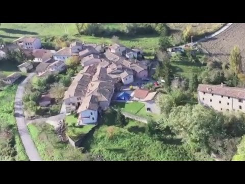 Terremoto - Pievebovigliana, immagini aeree (27.10.16)