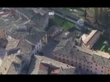 Terremoto - Visso, immagini aeree (27.10.16)