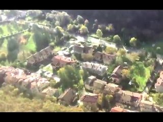 Terremoto - Ussita, immagini aeree (27.10.16)