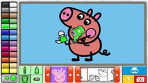 Peppa Pig Coloring Book Coloring pages for kids Peppa Pig Fun Art Activities Video for Kids |