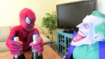 Spiderman vs Joker vs Peppa Pig Loves Joker! w GIANT PEPPA & Ghost Prank Funny Superheroes