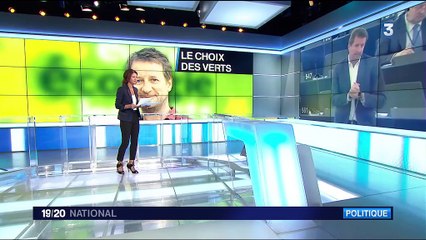 Primaire d'Europe écologie-Les Verts : Yannick Jadot élu (franceinfo)