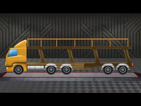 Auto Transport Truck | Learn Vehicles | Formation and Uses | kids videos
