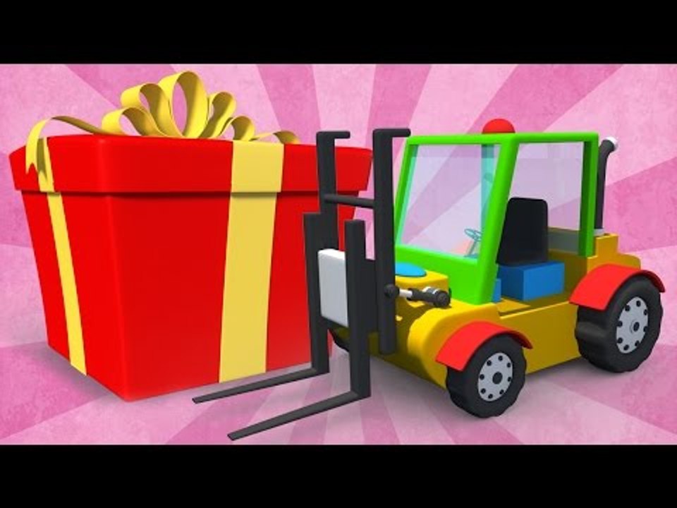 Crane | Unboxing Toys |  Learn Construction Vehicles