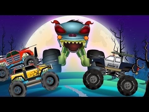 Haunted House Monster Truck - Police Monster Truck | Evil Monster Truck | Episode 14