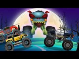 Haunted House Monster Truck - Police Monster Truck | Evil Monster Truck | Episode 14