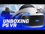 Unboxing do Playstation VR Launch Bundle - TecMundo Games