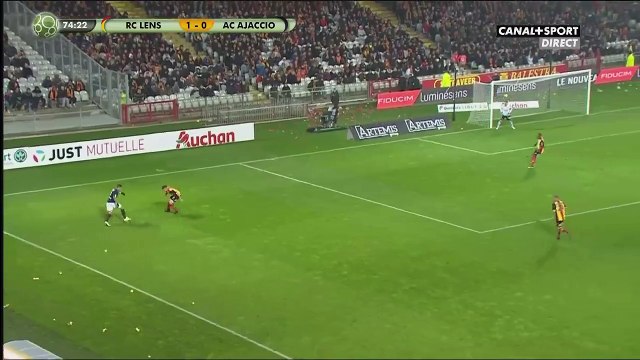 1-1 Mouaad Madri Goal France Ligue 2 - 07.11.2016RC Lens 1-1 AC Ajaccio