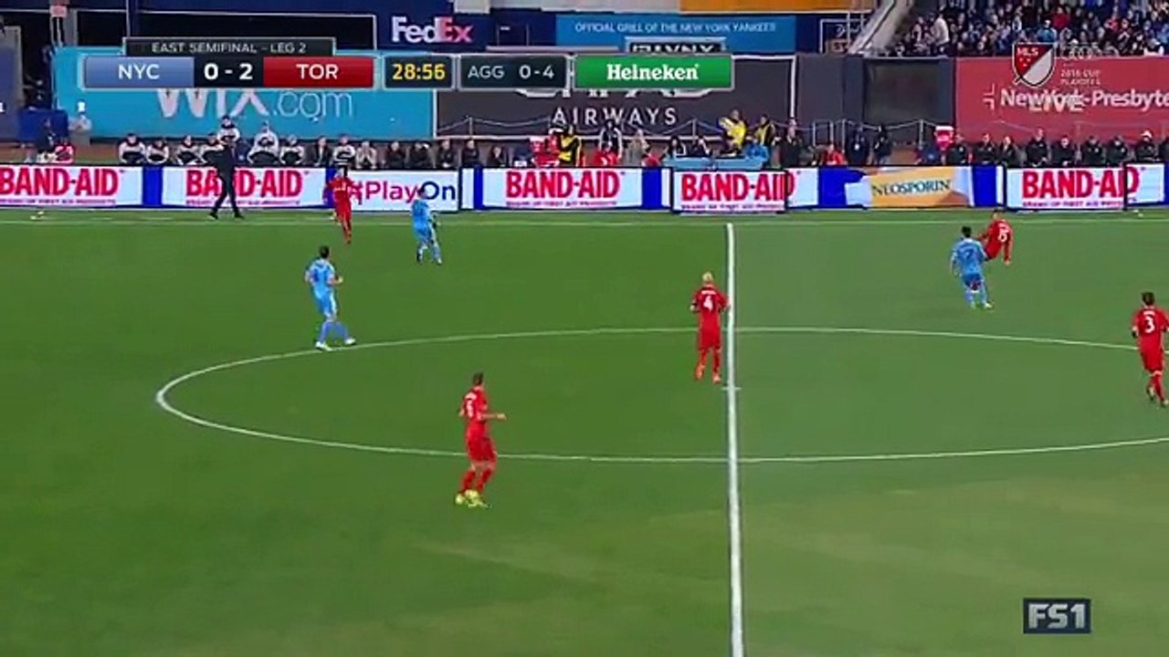 0-3 Jozy Altidore Goal - New York City FC vs Toronto FC 06.11.2016