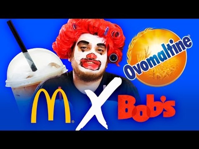 BOBS X MCDONALDS - Milkshake de Ovomaltine