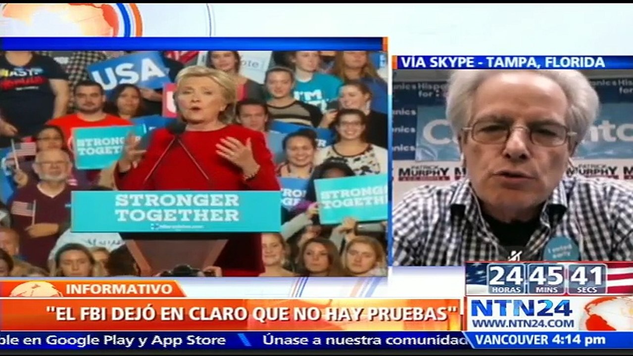 Politólogo internacional analiza cómo quedarán las relaciones con países latinoamericanos de ganar Clinton o Trump