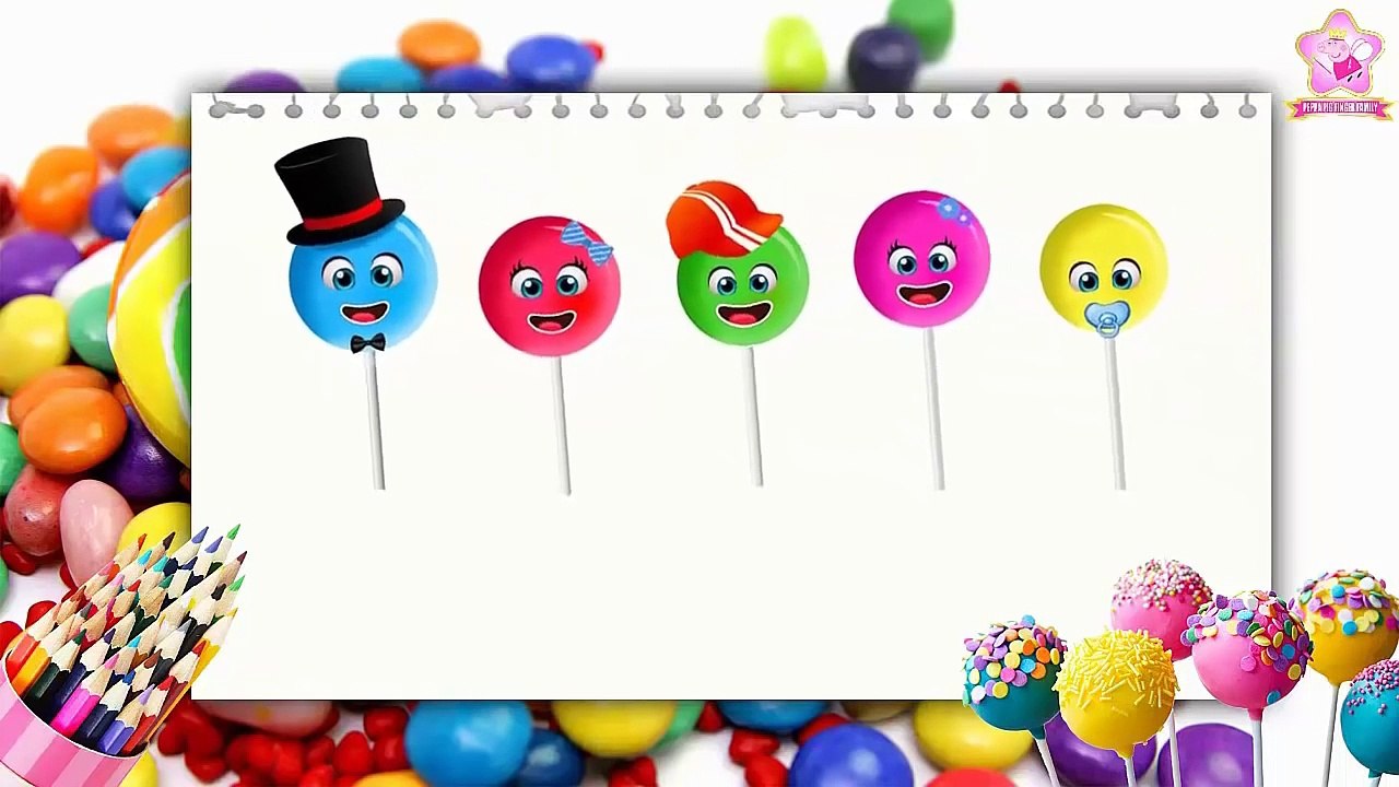 Disney Frozen Lollipop Finger Family Songs - Daddy Finger Family Nursery Rhymes Lyrics For Children