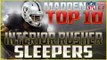Madden 17 Top 10 Sleeper Interior Rushers | 4-3 DT & 3-4 Defensive Linemen