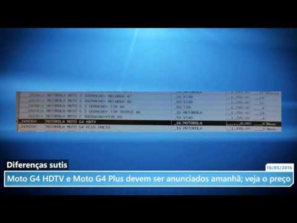 Moto G4 HDTV e Moto G4 Plus devem ser anunciados amanhã; veja o preço