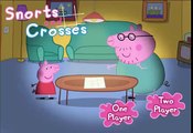 peppa pig snorts and crosses