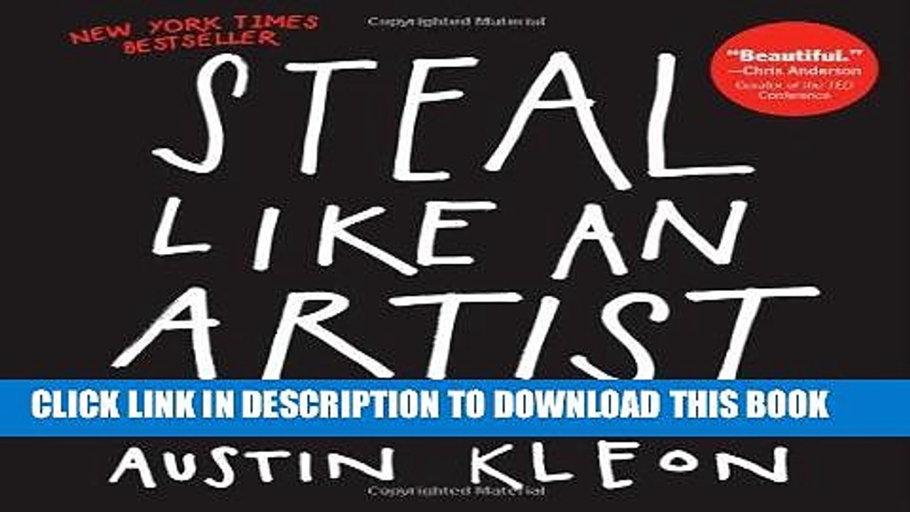 [PDF] Steal Like an Artist: 10 Things Nobody Told You About Being Creative Popular Collection