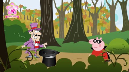 Peppa Pig en español Magic Costume Party / Finger Family Nursery Rhymes Kids Songs