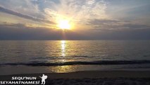 Enez Gezilecek Yerler - Altınkum Sahili Günbatımı