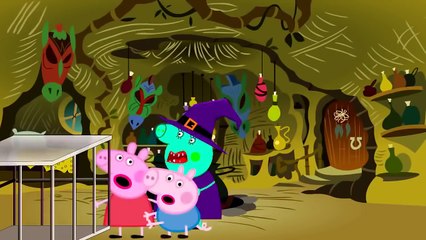 Peppa Pig Español Crying in Prison Makeup For Mummy Pig Outdoors Sunbathing English Episodes