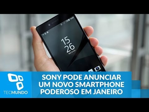 Sony pode anunciar um novo smartphone poderoso em janeiro